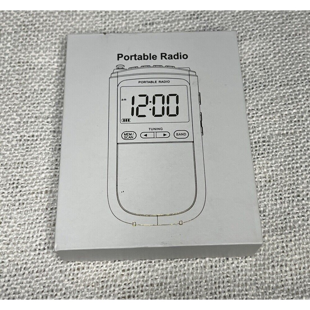 AM FM Walkman Radio For Jogging And Walking New In Box